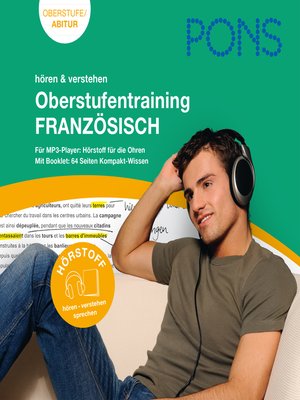 cover image of PONS Französisch Oberstufentraining